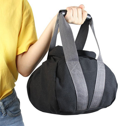 Black Portable Fitness Kettlebell Sandbag