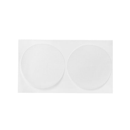 Men's White Invisible Chest Sticker (4.5cm) - TPU Anti-Scratch Sports Style
