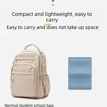 Grey Ergonomic Memory Foam Student Seat Cushion – 34×24×5cm, Breathable & Anti-Slip Design for Long-Term Sitting Comfort in Classrooms | Ideal for Primary and Secondary School Students