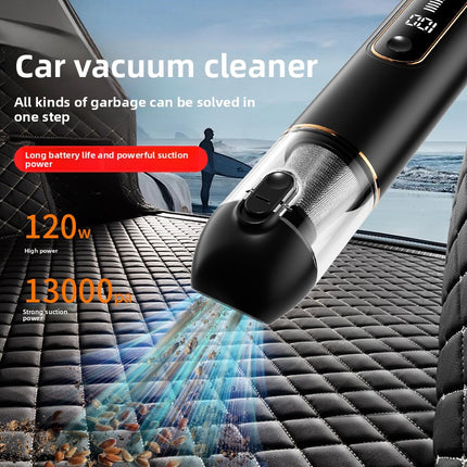 White 2-in-1 Cordless Handheld Car Vacuum Cleaner and Air Blower Powerful Suction Brushless Motor Portable Duster for Home and Auto