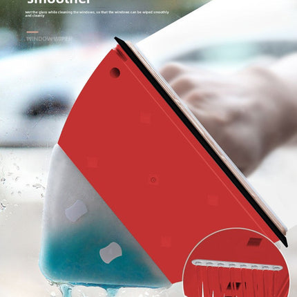 Magnetic Double Sided Window Cleaner with Water Tank 8-15mm Single Glazing Glass Wiper Tool High Rise Safety Rope