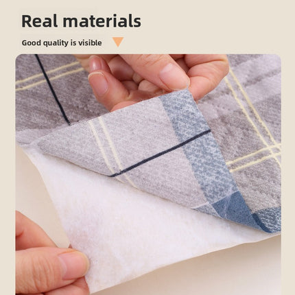 Washable Incontinence Bed Pad 115x200cm Reusable Waterproof Mattress Protector with Non-Slip Backing 4-Layer Absorbent Underpad for Elderly and Adults Dark Brown