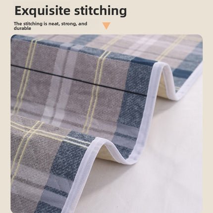 Washable Incontinence Bed Pad 180x200cm Reusable Waterproof Mattress Protector with Non-Slip Backing 4-Layer Absorbent Underpad for Elderly and Adults Dark Brown