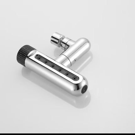 Universal 4-Mode Kitchen Tap Extender Waterfall Flying Rain Effect 360 Swivel Faucet Aerator Nozzle with Alloy Cap and Adapters Anti-Splash Sink Attachment