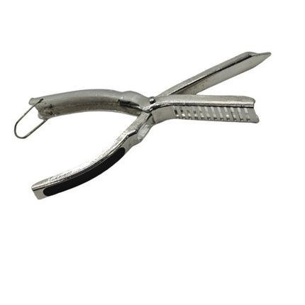 2 PCS Heavy Duty Rib Skin Remover Pliers - Silver Skin Membrane Peeler for BBQ Pork & Beef - Durable Alloy Kitchen Tool for Smoker & Grill - 18cm