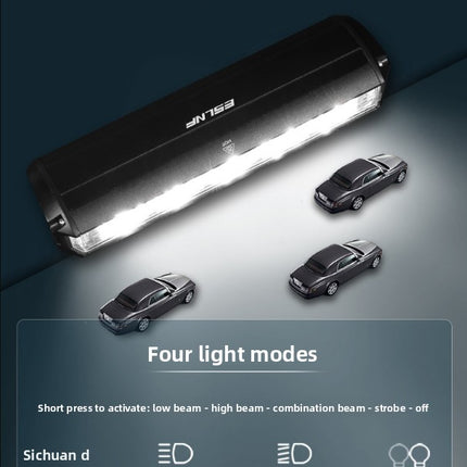 EOS610 1000 Lumen Anti-Glare Bike Light with Single Bracket Mount - USB Rechargeable LED Headlight 2000mAh - Waterproof Aluminium Horizontal Front Lamp for MTB & Road