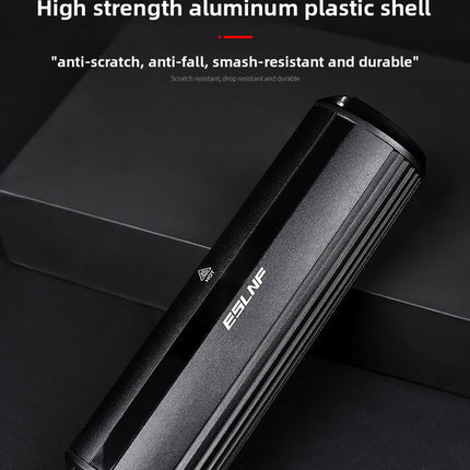 EOS620 1800 Lumen High Power Bike Light with Stable Dual Bracket Mount - 4000mAh Long Life Battery USB Rechargeable - Anti-Glare Aluminium LED Headlight for MTB & Commuting