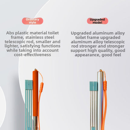 Portable Telescopic Dog Poop Scooper No Touch Waste Collector with Extendable Handle Small Size for Pets up to 15kg Ideal for Daily Walks