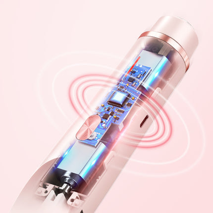 2-in-1 Electric Lady Shaver & Bikini Trimmer Dual Head Waterproof Wet & Dry Body Hair Remover Cordless Razor for Face Legs Underarms White