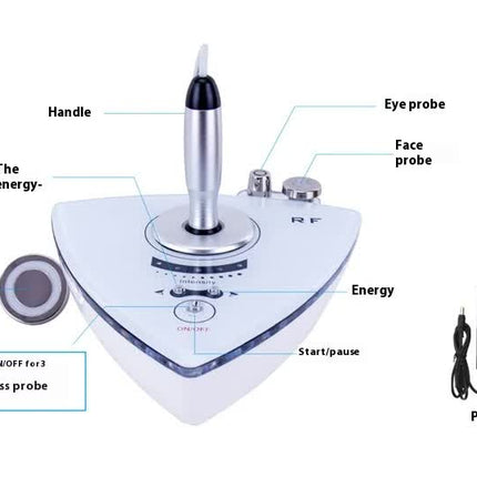 Professional RF Radio Frequency Skin Tightening Machine Facial & Body Contouring Device Anti-Aging Massager with 3 Probes AU Plug