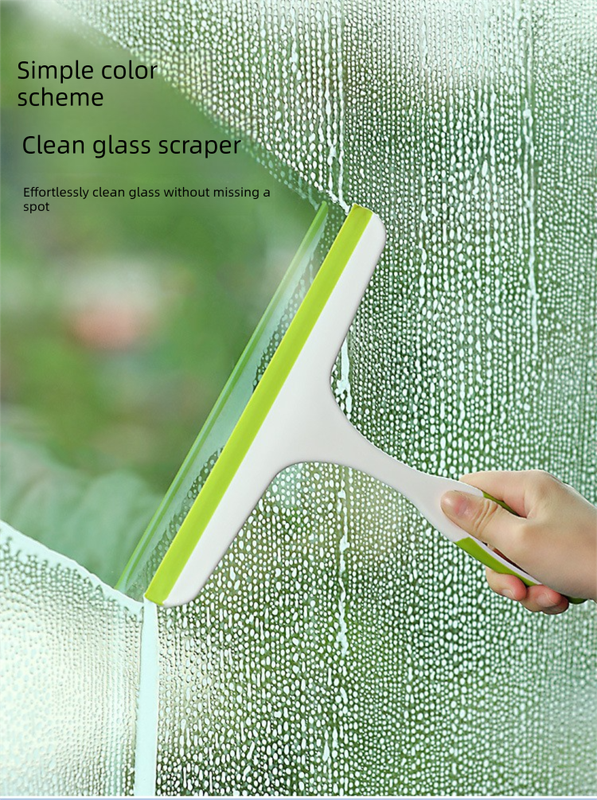 3 PCS Window Squeegee Set Shower Glass Wiper Streak Free TPR Blade Multi Purpose Cleaning Tool for – product detail
