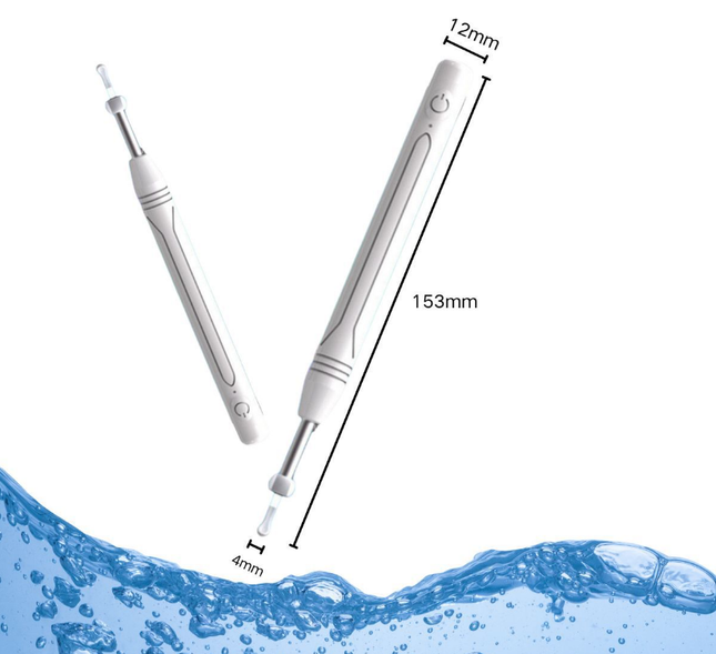 Smart Visual Ear Wax Removal Tool with HD Camera WiFi Wireless Otoscope Ear Cleaner 3.5mm Ultra Slim Lens
