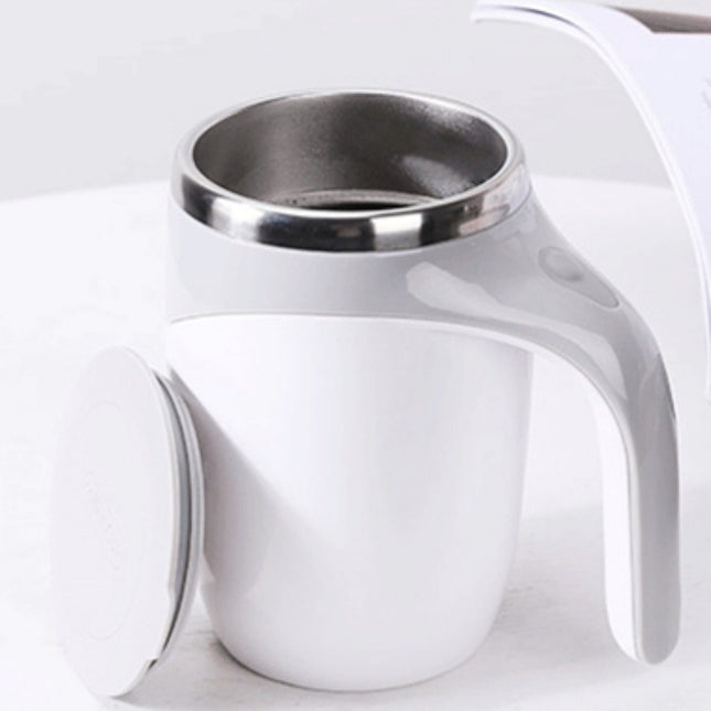 Automatic Self Stirring Coffee Mug 380ml Magnetic Mixing Cup 304 Stainless Steel AAA Battery