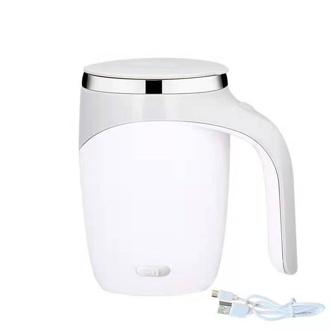 Rechargeable Automatic Self Stirring Mug USB Magnetic Mixing Cup 304 Stainless Steel Electric Coffee