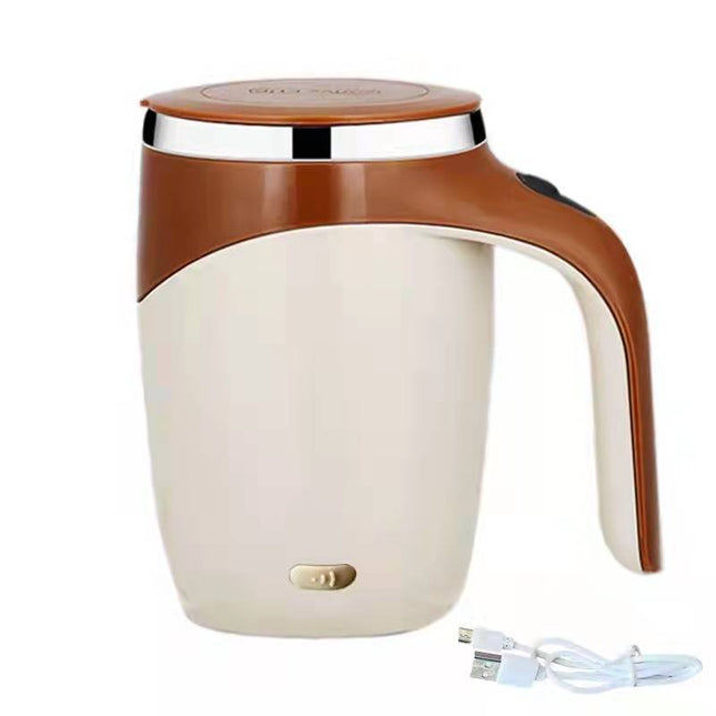 Rechargeable Automatic Self Stirring Mug USB Magnetic Mixing Cup 304 Stainless Steel Electric Coffee