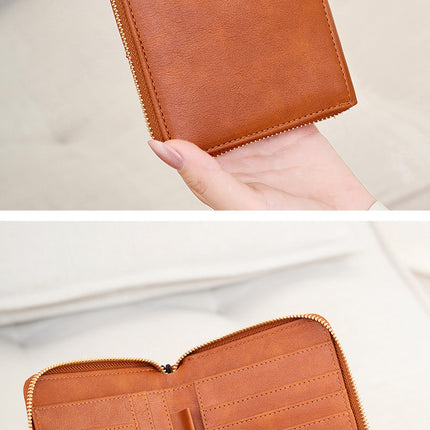 Peacock Blue RFID Blocking Travel Passport Holder - Multi-functional Waterproof PU Leather Security Travel Wallet with Zipper and Wristband