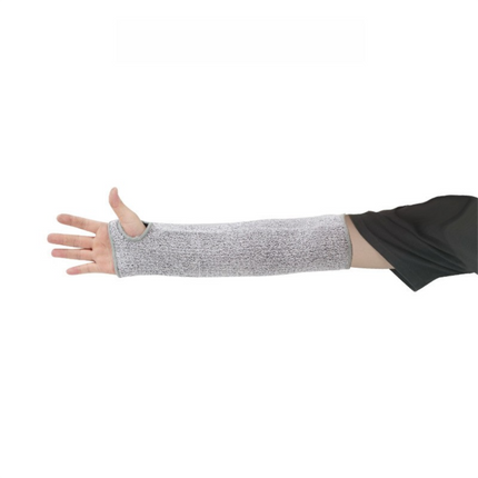 One-Pair 5 Level Cut-Resistant Arm Protection Sleeves(40CM) - Anti-Slash & Anti-Puncture Heavy Duty Safety Guard for Butchering & Construction