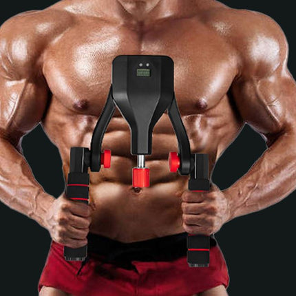Black 50KG High-Resistance Kegel Trainer With Smart Counter & Leg Straps - Muscle & Thigh Slimming Equipment with Jump Rope & 2 Handles Attachment