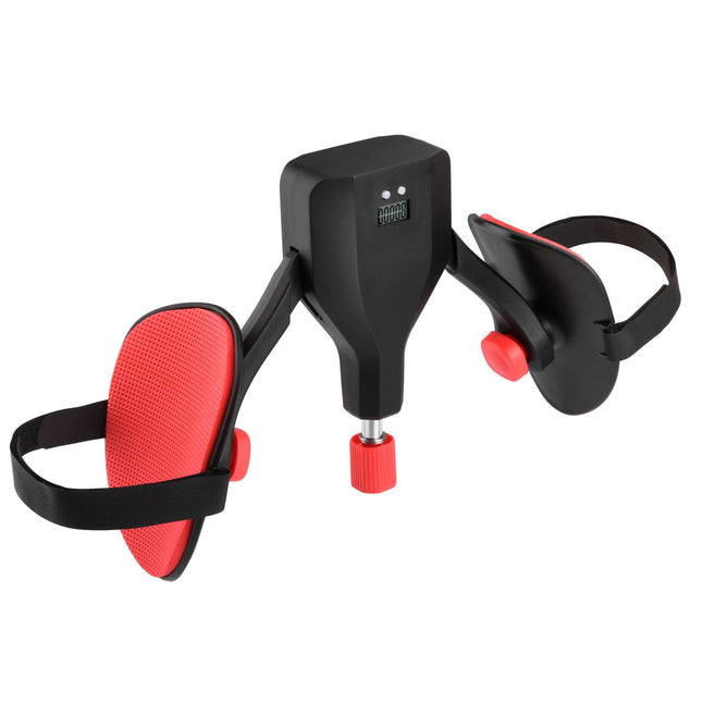 Black 35KG High-Resistance Kegel Trainer With Smart Counter & Leg Straps
