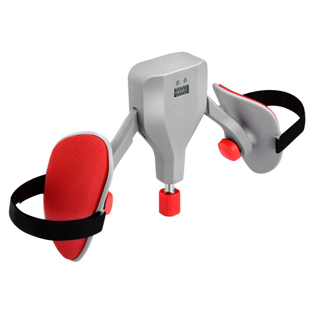Grey 35KG High-Resistance Kegel Trainer With Smart Counter & Leg Straps