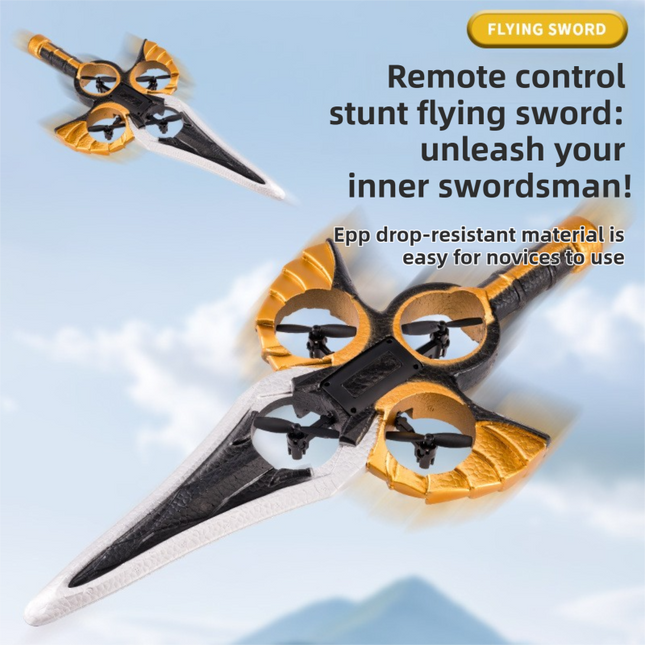 L36 Remote Control Flying Stunt Sword with 360 Degree Flip & One-Key Takeoff (2 Battery – product detail