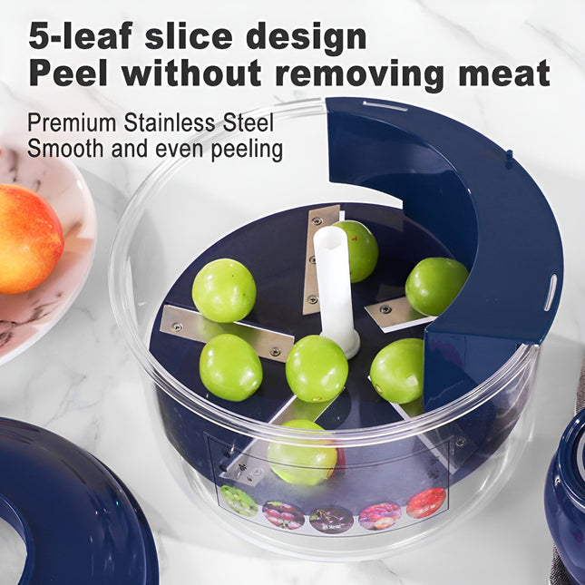 Blue Automatic Grape Peeler Machine – product detail