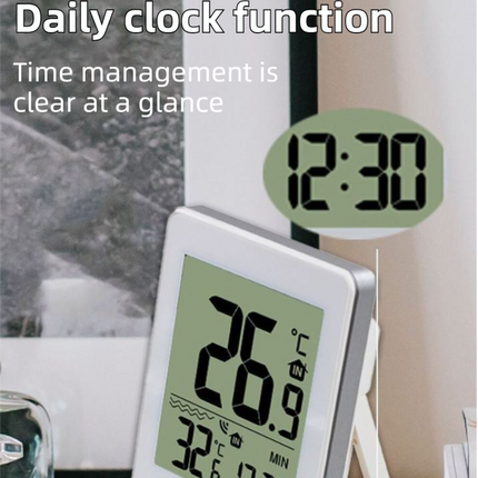 Wireless Pool Thermometer with Indoor Receiver(60M Range) - IPX7 Remote Floating Water Temperature Sensor for Pools, Spas & Hot Tubs