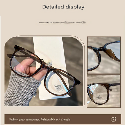 3 Pack dark tea colour Women's Blue Light Blocking Glasses Non-Prescription 0 Degree Large Frame Lightweight Eyewear for Computer Gaming Office Australian Fashion