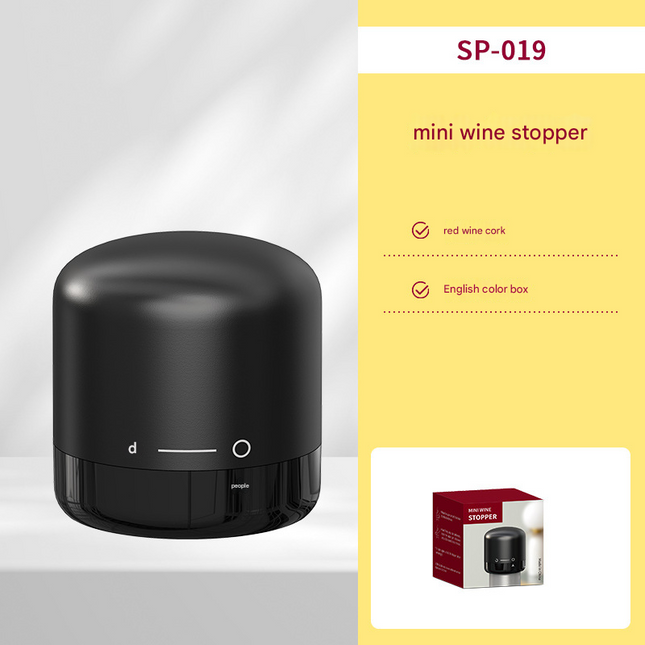 2-PCS Mini Red Wine Stopper Leak Proof Food Grade Silicone Vacuum Seal Reusable Wine Bottle Cap for