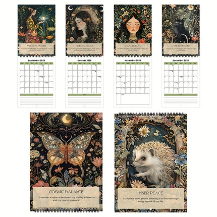 Mindfulness Magic 2026 Wall Calendar 28.5 x 21 cm – Funny and Inspirational Designs for Home, Office, or Gift in Australia