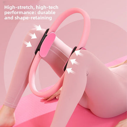 Purple Pilates Ring Exercise Tool – High-Elasticity Yoga Ring for Core Strength, Postpartum Recovery, Glute Toning & Full-Body Workout (Unisex)