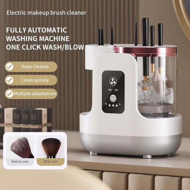 Automatic Electric Makeup Brush Cleaner with UV Sterilization & Fast Drying Rechargeable One-Touch – product detail