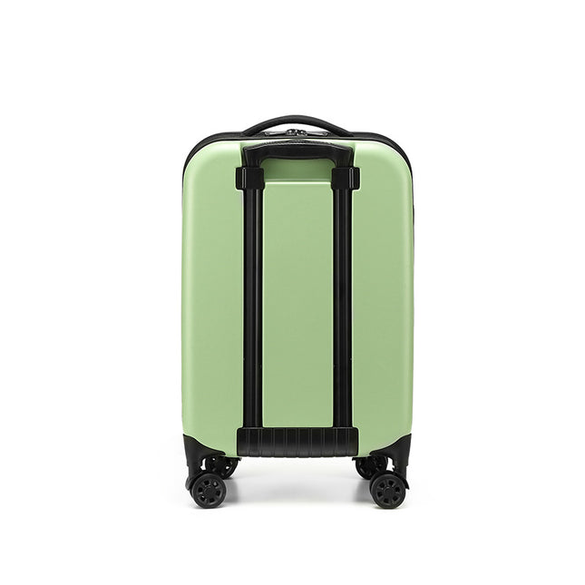 Beige 20 Inch Foldable Carry-on Suitcase with 360 Spinner Wheels and Combination Lock Lightweight – product detail