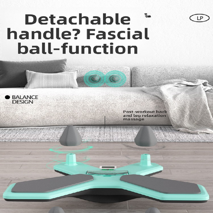 Pink Multi-functional Balance Board with Timer for Core Training and Fitness Entertainment, Home Workout Equipment for Abdominal Strength and Overall Conditioning