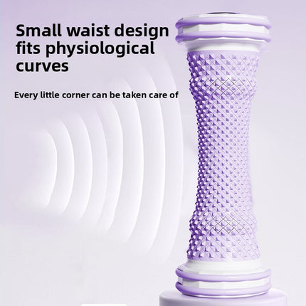 Purple Foot Massage Roller for Arch Support and Plantar Fasciitis Relief Durable Fascia Massage Tool with 500 Pressure Points for Local Home Office Wellness