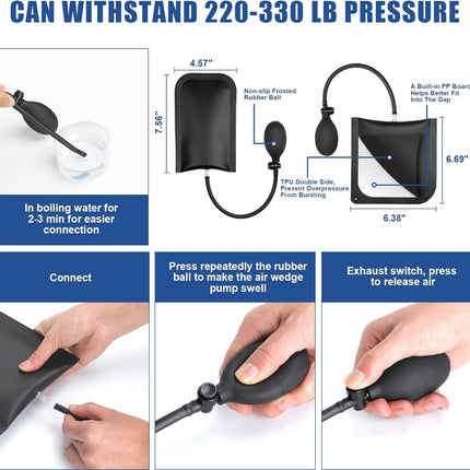 Comprehensive Car Dent Repair and Interior Removal Tool Set with High-Pressure Air Wedge Pumps for Professional Maintenance Efficient Repair Solution for Local Mechanics(L4)