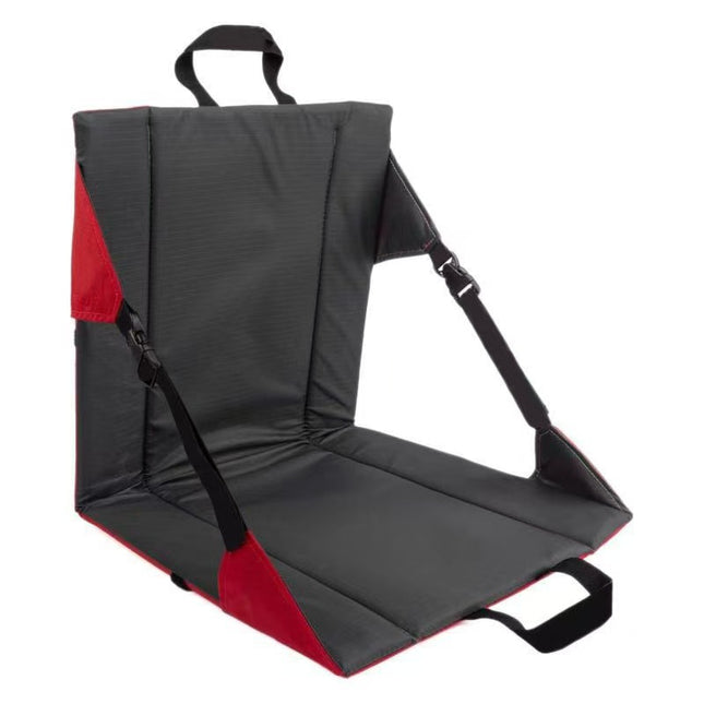 Portable Folding Stadium Seat Cushion with Back Support Lightweight Outdoor Chair for Camping Concerts
