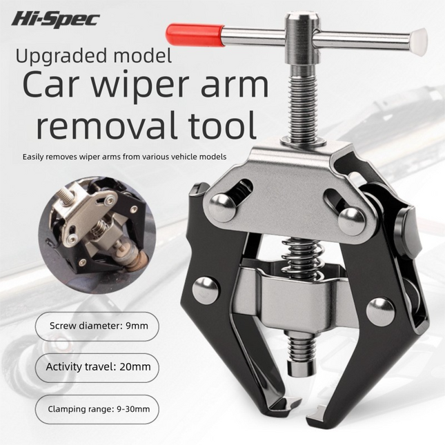 Heavy Duty Adjustable Car Wiper Arm Puller Tool Battery Terminal & Alternator Bearing Remover 9-30mm – product detail