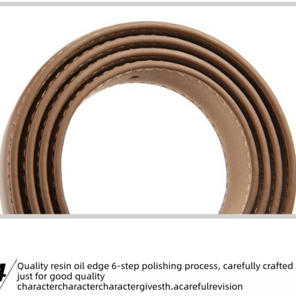 Women's Genuine Leather Thin Belt 2.3cm Width Minimalist Gold D-Shaped Buckle Casual Waist Strap for Jeans Dresses Khaki 105cm