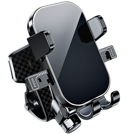 Universal Dashboard Car Phone Holder 360° Rotating Clip Mount HUD Design Anti-Slip Cradle for 4-7.2 Inch Smartphones GPS Navigation