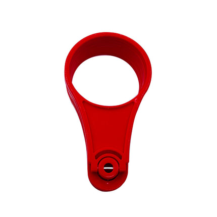 Portable 6-Cup Drink Carrier Foldable Reusable Coffee Tray Holder Red for Parties Camping & Office Runs