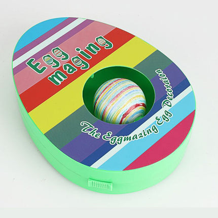 Easter Egg Decorating Kit Electric DIY Egg Painting Machine with 8 Colourful Markers and 3 Toy Eggs Rainbow Set
