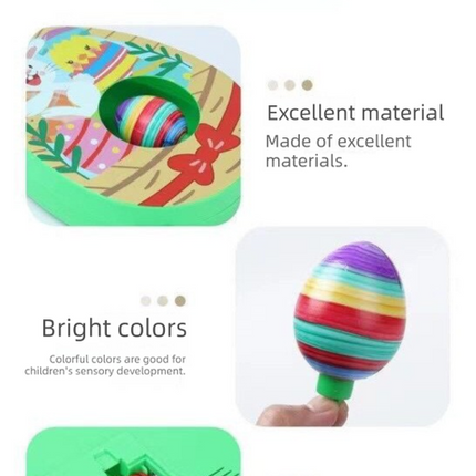 Easter Egg Decorating Kit Electric DIY Egg Painting Machine with 8 Colourful Markers and 3 Toy Eggs Rainbow Set