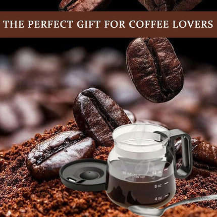 Premium 16oz Insulated Glass Coffee Mug Sleek Borosilicate Glass Cup for Lattes and Tea – 300ml Edition
