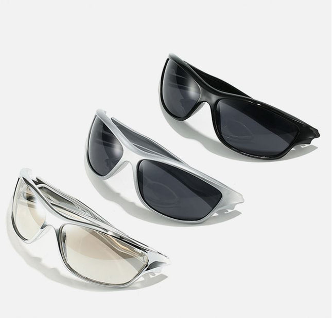3-Pack Retro Oval Sports Sunglasses