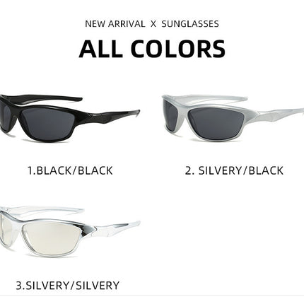 3-Pack Retro Oval Sports Sunglasses - Lightweight UV400 Protection Trendy Sun Glasses for Cycling, Hiking & Streetwear