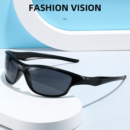 3-Pack Retro Oval Sports Sunglasses - Lightweight UV400 Protection Trendy Sun Glasses for Cycling, Hiking & Streetwear