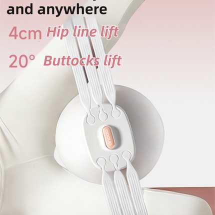 Grey 3-Level Resistance Pelvic Floor & Inner Thigh Trainer - Multi-Function Kegel Exercise Set with 25cm Yoga Ball & 3-Pair Resistance Rope