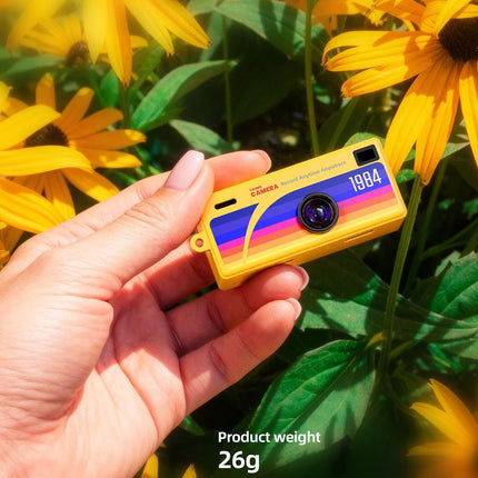 G6 Green Ultra-Mini Thumb Camera with 32GB Card, Card Reader & Adapter - HD Instant Pocket-Sized Action Cam for Students & Kids