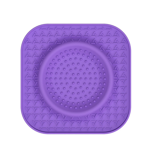 L Purple 2-Pack Premium Silicone Pet Lick Mat